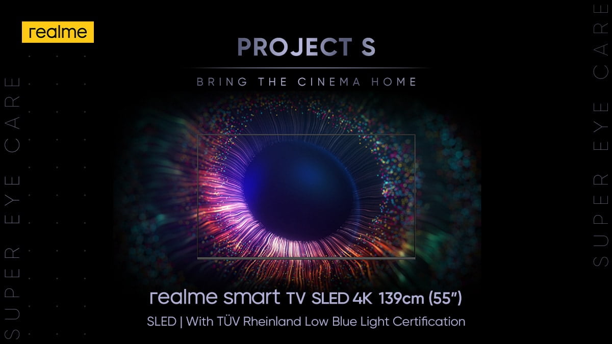 Realme Smart TV SLED 4K Price in India Tipped, May Launch Soon