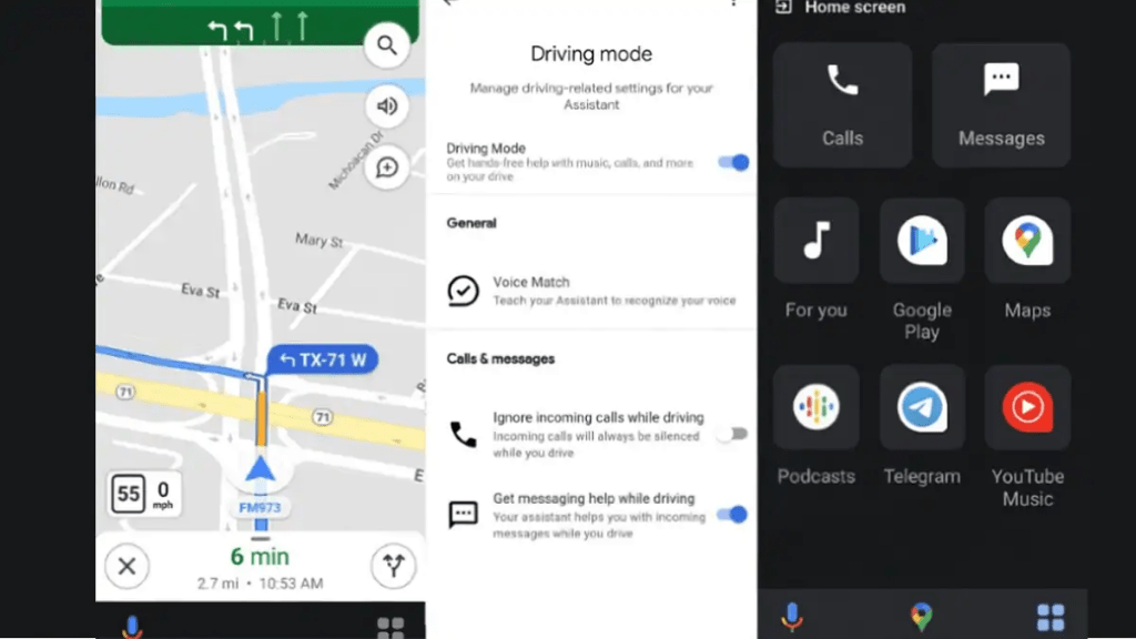 Google Assistant Driving Mode for Maps Spotted on Android Devices