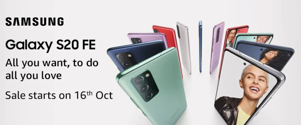 Samsung Galaxy S20 FE has been officially launched in India