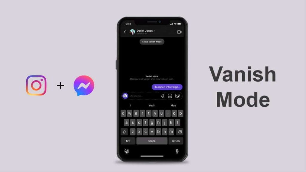 Facebook Launches Vanish Mode on Messenger and Instagram