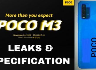 Poco M3 Launch Set for November 24
