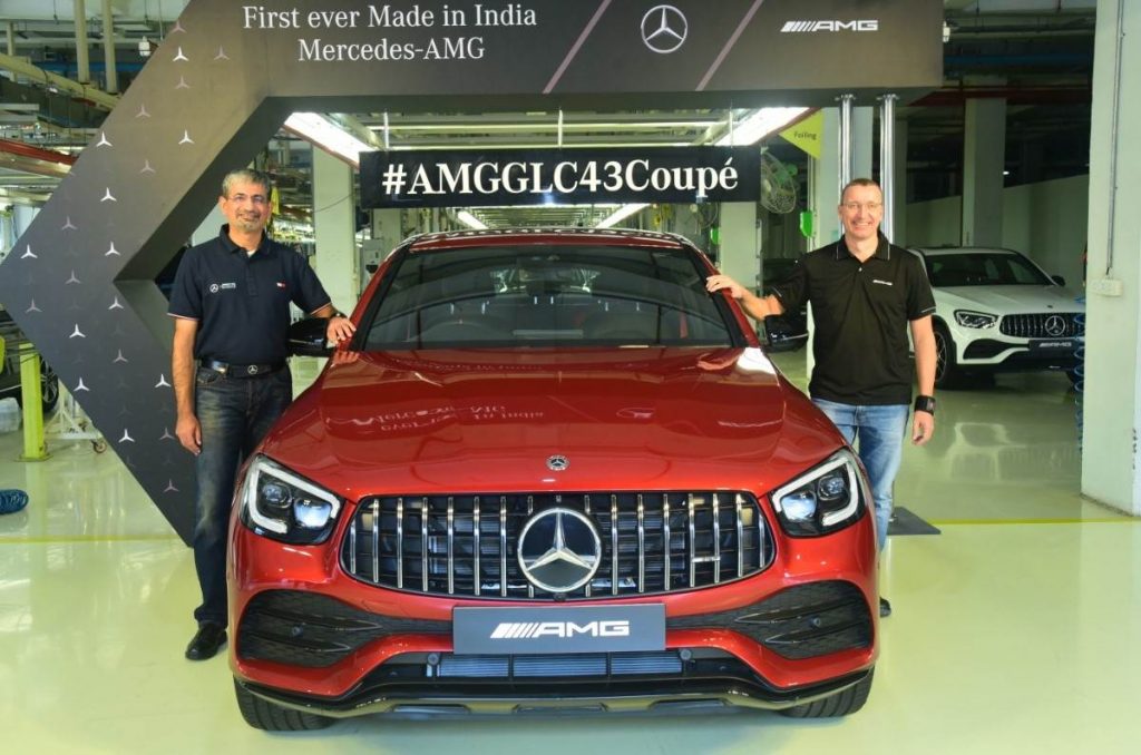 Mercedes-AMG GLC 43 4MATIC Coupe facelift has launched in India