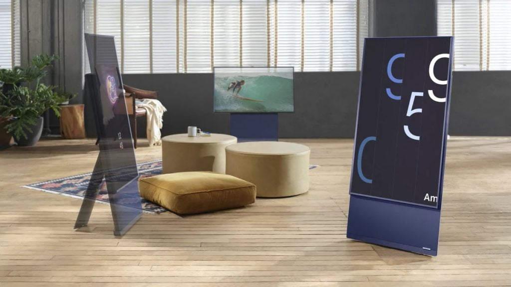 Samsung Sero Rotating 4K QLED TV Launched in India