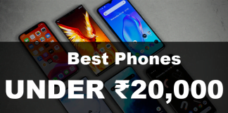 Best Mobile Phones You Can Buy Under Rs. 20000 In India