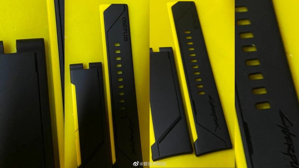 OnePlus Watch Cyberpunk 2077 Edition Tipped Watch Straps Leak