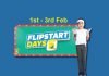 Flipkart Flipstart Days sale is now live and will go on till December 3