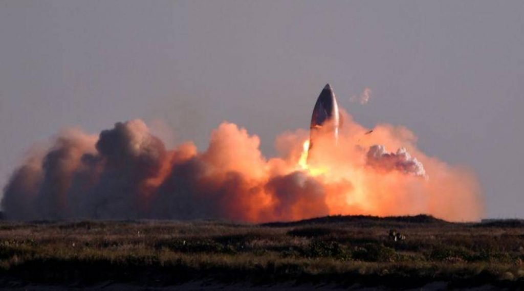 SpaceX Starship Prototype Explodes on Landing After Test Launch