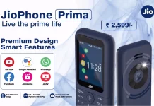 Reliance JioPhone Prima 4G