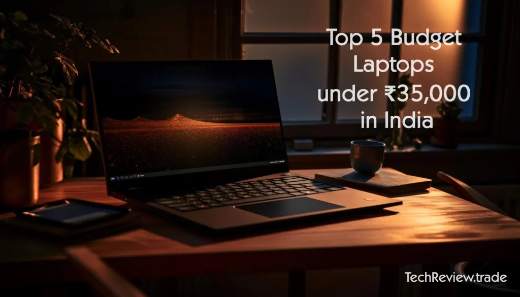 Top 5 Budget Laptops under ₹35,000 in India