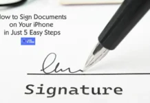 How to Sign Documents on Your iPhone in Just 5 Easy Steps