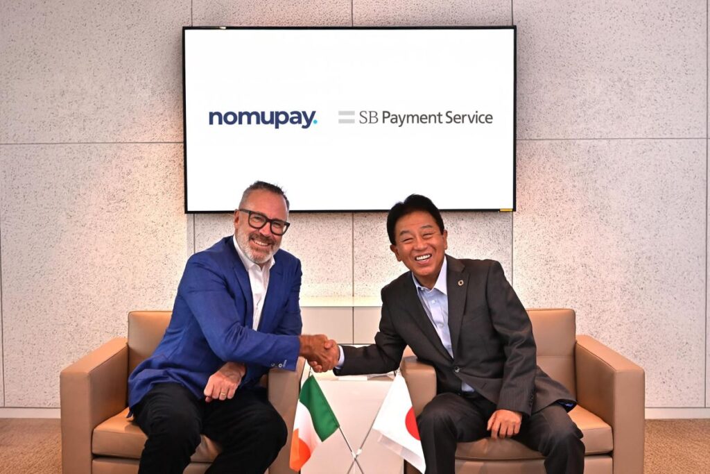 Irish fintech NomuPay lands M at a 0M valuation from SoftBank